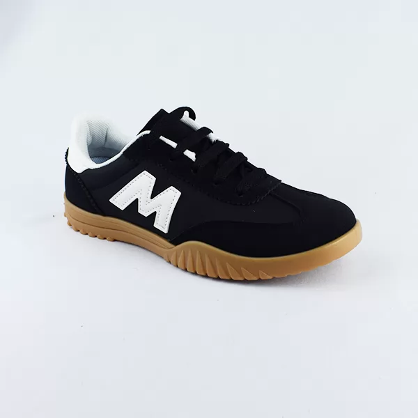 Basket sneakers pour femme 612025 noir...............  sandale médicale femme confortable Maroc